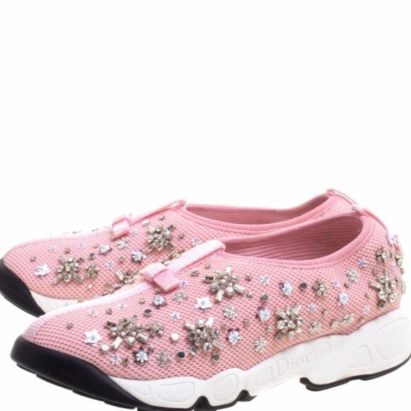 Barely use pink Dior shoe size 37 , 100% original - Picture 4 of 6